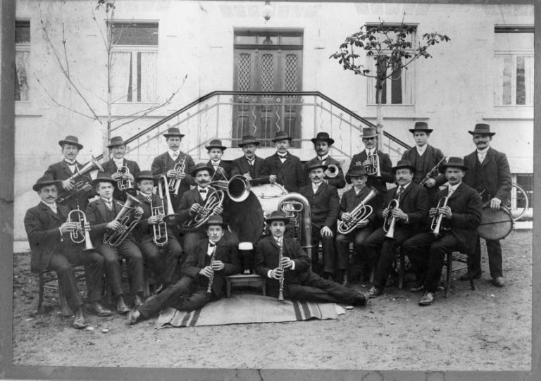 Anfangsjahre Musikverein Grünkraut